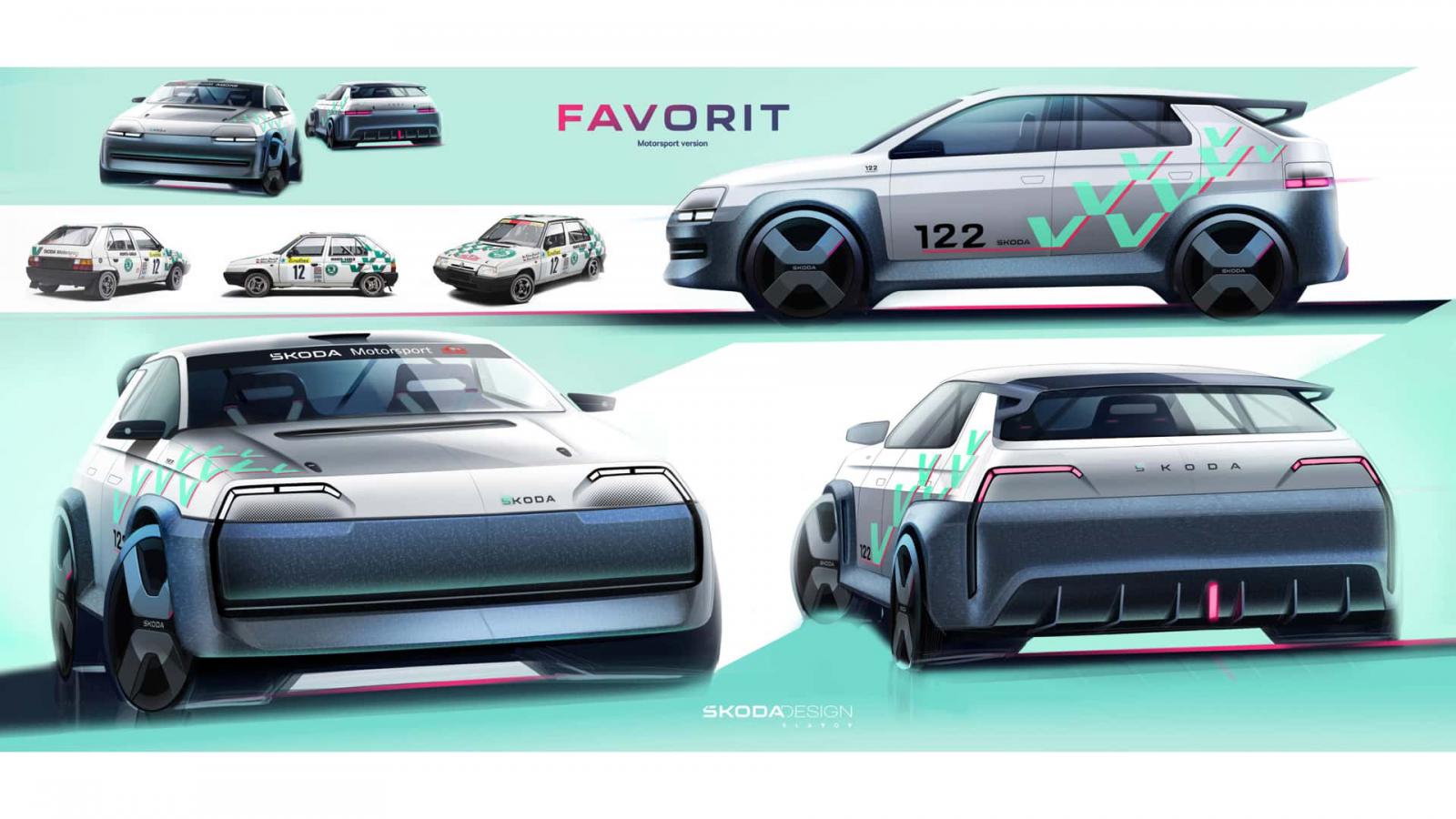 Skoda Favorit: Ηλεκτρική επιστροφή για το τσέχικο hatchback 